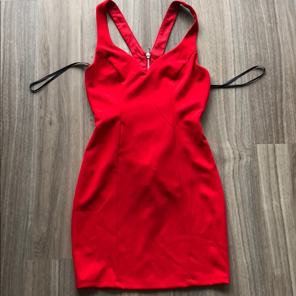 Red dress